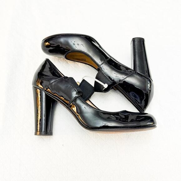 Cole Haan Mary Jane Patent Leather Pump Comfort Heel Size 9.5 - Picture 5 of 5